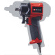 Гайкокрут пневматический Einhell TC-PW 610 Compact, 610Нм, 6.3бар, 142л/мин, М14, 3 головки, кейс, 1.14кг