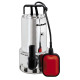Насос дренажний Einhell GC-DP 1020 N, 1000Вт, 18000л/год, вис. 9 м, глиб. 5м, нержавіюча сталь, 7.2кг