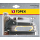 Степлер TOPEX, 6-14мм, тип скоб J, регулювання забивання скоби