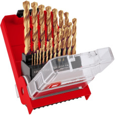 Einhell metal drill set, 19 pcs, 1-10 mm, case