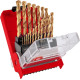 Einhell metal drill set, 19 pcs, 1-10 mm, case
