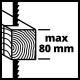 Пила стрічкова Einhell TC-SB 200/1 250Вт 1400об/хв 900м/хв стіл 305x305мм виліт 200мм 15.8кг