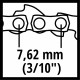 Цепь для пилы Einhell 15см 1.0мм 3/10\