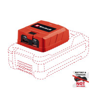 USB rechargeable charger Einhell TC-CP 18 Li USB A/C - Solo, PXC, 18V, Type-A/Type-C, 2 A, 0.06 kg (without battery and charger)