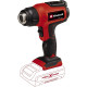 Фен будівельний акумуляторний Einhell TE-HA 18LI-Solo 200л/хв 350-550°C 200л/хв 1.04кг без АКБ та ЗП