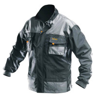 Tolsen work jacket, reinforced, L(52), gray