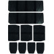 Набір пластикових перегородок для кейсу Einhell Plastic Compartments Set, 9шт