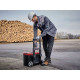 Ящик модульний для інструменту Einhell E-Case L, на коліщатках, телескопічне руків\'я, 40.6х44.4х35.5см, пластик