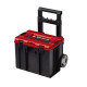 Ящик модульний для інструменту Einhell E-Case L, на коліщатках, телескопічне руків\'я, 40.6х44.4х35.5см, пластик