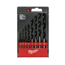 Milwaukee wood drill bit set, 8pcs, 4-10mm, case