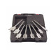 Milwaukee first wood drill, set of 8 pcs, 12-32 mm, hex shank, case