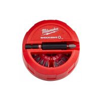 Milwaukee Shockwave Bits, 15pcs Set, Steel, Case