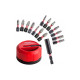 Milwaukee Shockwave Bits, 15pcs Set, Steel, Case