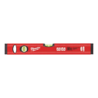 Уровень Milwaukee Slim Box, 40см, 2 капсулы, алюминиевый корпус
