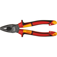 Milwaukee pliers, dielectric, for work under voltage of 1000 V, 180 mm