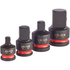 Milwaukee Adapter, 4pcs Set, 1/2\