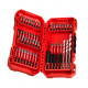 Milwaukee Shockwave Bits and Drills Set, 48pcs, Steel, Case