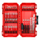 Milwaukee Shockwave Bits and Drills Set, 48pcs, Steel, Case