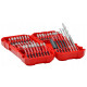 Milwaukee Shockwave Bits and Drills Set, 48pcs, Steel, Case