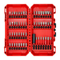 Milwaukee Shockwave Bits, 56pcs Set, Steel, Case