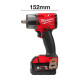 Гайковерт ударний акумуляторний Milwaukee M18 FMTIW2F12-502X 18В АКБ 2х5А·год 881Нм 0-2575об/хв 1/2\