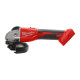 Шліфмашина кутова акумуляторна Milwaukee M18 BLSAG125X-0 125мм 18В 11000об/хв 2.4кг кейс без АКБ та ЗП