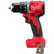 Шурупокрут-дриль акумуляторний Milwaukee BLPDRC-202C 18В 2х2А·год 60.5Нм 0·1700об/хв ЗП M12-18C кейс 1.5кг