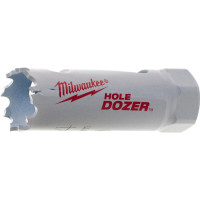 Milwaukee metal crown, bimetallic, 19mm