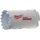 Milwaukee metal crown, bimetallic, 32mm