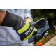 Рукавички робочі Ryobi RAC258M, козяча шкіра, захист від порізів, р.M, чорно-жовтий