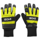 Рукавички робочі Ryobi RAC258L, козяча шкіра, захист від порізів, р.L, чорно-жовтий