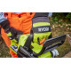 Рукавички робочі Ryobi RAC258L, козяча шкіра, захист від порізів, р.L, чорно-жовтий