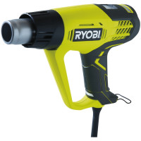 Фен будівельний Ryobi EHG2020LCD 2000Вт 50-650°С 250/500л/хв LCD дисплей 0.8кг