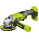 Шліфмашина кутова акумуляторна Ryobi ONE+ R18AG-0 115мм 18В 7500об/хв 2.5кг без АКБ та ЗП