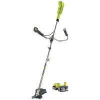 Тример садовий акумуляторний Ryobi ONE+ RBC18X20B4F 18В 20см ніж/ліска 30см 1х4А·год ергоремені Vertebrae 4.7кг