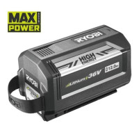 Аккумулятор Ryobi Max Power RY36B12A High Energy Lithium+ 36В 12А·ч 2.8кг