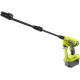 Мийка ручна акумуляторна Ryobi ONE+ RY18PW22A-0 18В 22бар 182л/год 22кг без АКБ та ЗП