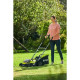 Газонокосарка гібридна Ryobi ONE+ RY18LMH37A-250 18В/220В акб 2х5А·год 37см 45л 25-70мм 15.7кг