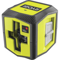 Нівелір лазерний Ryobi RBCLLR1 до 10м перехресний червоний промінь 0.4кг