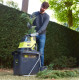 Подрібнювач садовий акумуляторний Max Power Ryobi RY36SHX40-0 36В 40мм 55л фреза низькошумний 18кг без АКБ та ЗП
