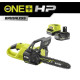 Пила ланцюгова акумуляторна Ryobi ONE+ HP RY18CSX30A-150 18В акб 1х5А·год ЗП 30см 3.2кг