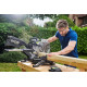 Пила торцювальна акумуляторна Ryobi ONE+ НР RMS18254X-0 18В з протяжкою диск 254мм 14кг без АКБ та ЗП