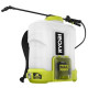 Опрыскиватель аккумуляторный Ryobi Max Power RY36BPSA-0 15л 36В 0.6-2.5л/мин комплект насадок 5.8кг без АКБ и ЗУ