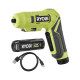 Викрутка акумуляторна Ryobi USB Lithium RSDP4-120G 4В 1х2А·год 5Нм 200об/хв поворотне руків\'я 0.35кг