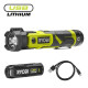 Ліхтар ручний акумуляторний Ryobi USB Lithium RLP4-120G 4В 2А·год 640лм 3 функції освітлення поворотна головка магніт 0.18кг