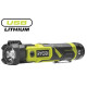 Ліхтар ручний акумуляторний Ryobi USB Lithium RLP4-0 4В 640лм 3 функції освітлення поворотна головка магніт 0.18кг без АКБ та ЗП