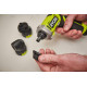 Викрутка акумуляторна Ryobi USB Lithium RSD4-120TA2 4В 1х2А·год 5Нм 200об/хв 2 насадки 10 біт 0.31кг кейс