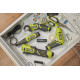 Викрутка акумуляторна Ryobi USB Lithium RSD4-120TA2 4В 1х2А·год 5Нм 200об/хв 2 насадки 10 біт 0.31кг кейс