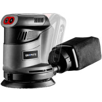 GRAPHITE cordless eccentric grinder Energy + 125mm 18V 9000rpm 1.1kg without battery and spare part