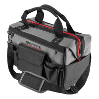 GRAPHITE Tool bag Energy+, Medium, 18.5L, rigid design, waterproof, polyester, 25x42x22.5cm, compatible with 58G093